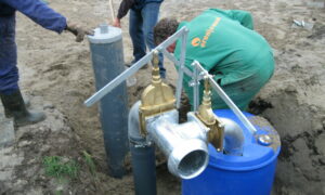 jaeren-biogass-fylle/tømmerør Rør for fylling og tømming gjennom bunnen