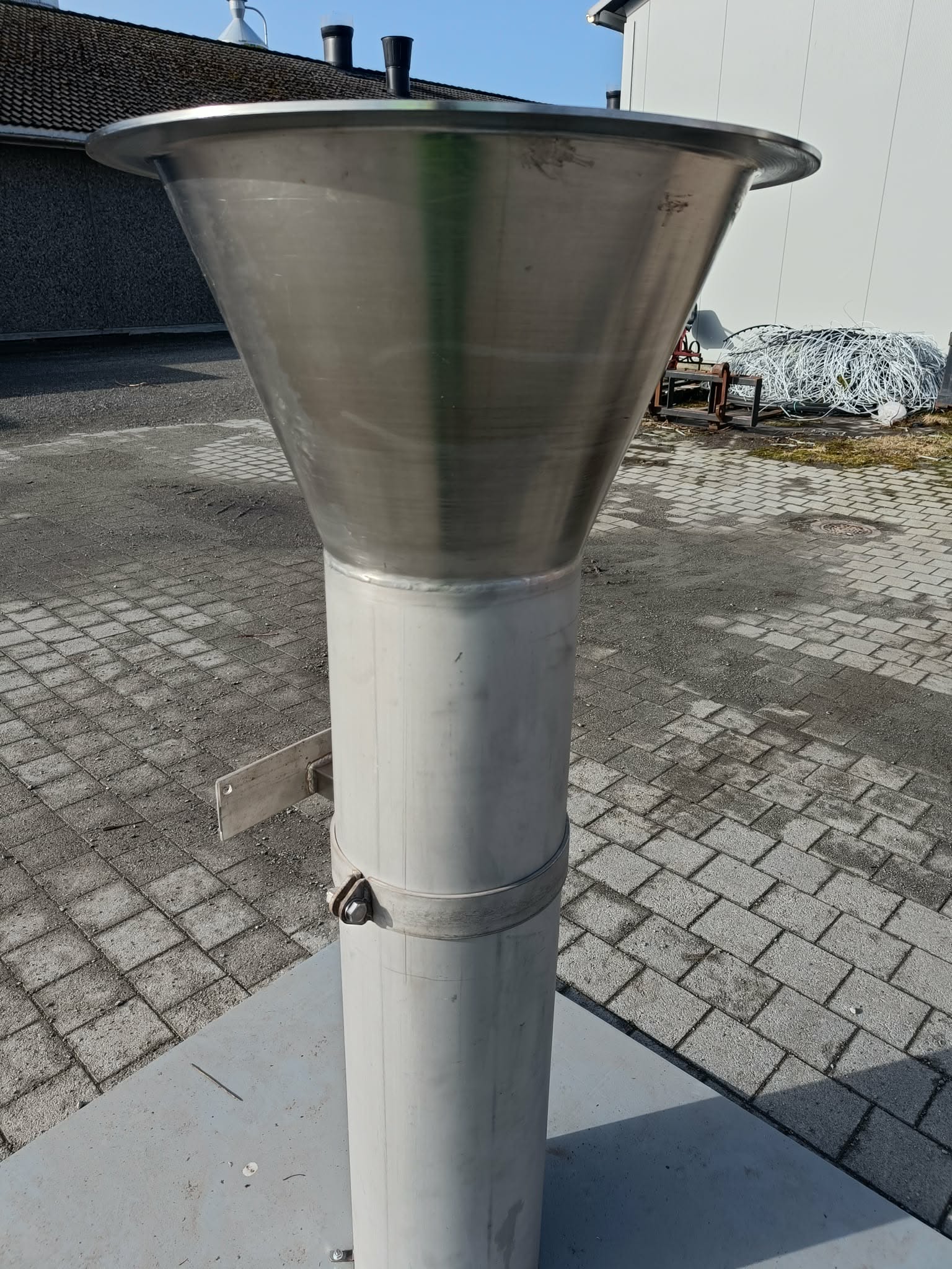 Rør til tanker for gjødsel og væske